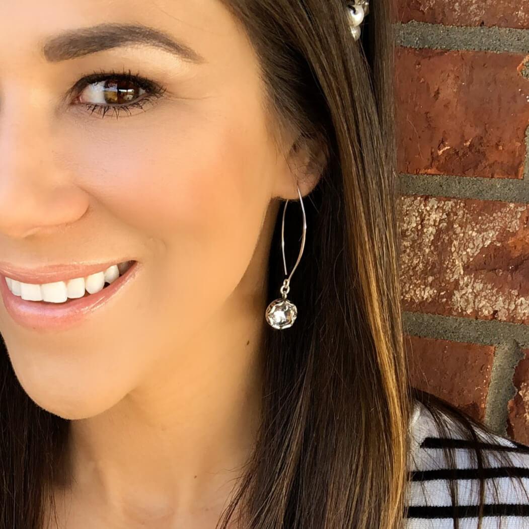 Sterling silver earrings Glammy Girl