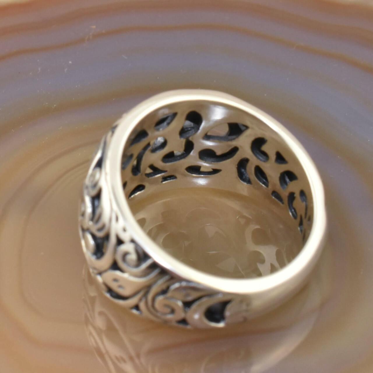 Highland Gardens Filigree Dome Ring