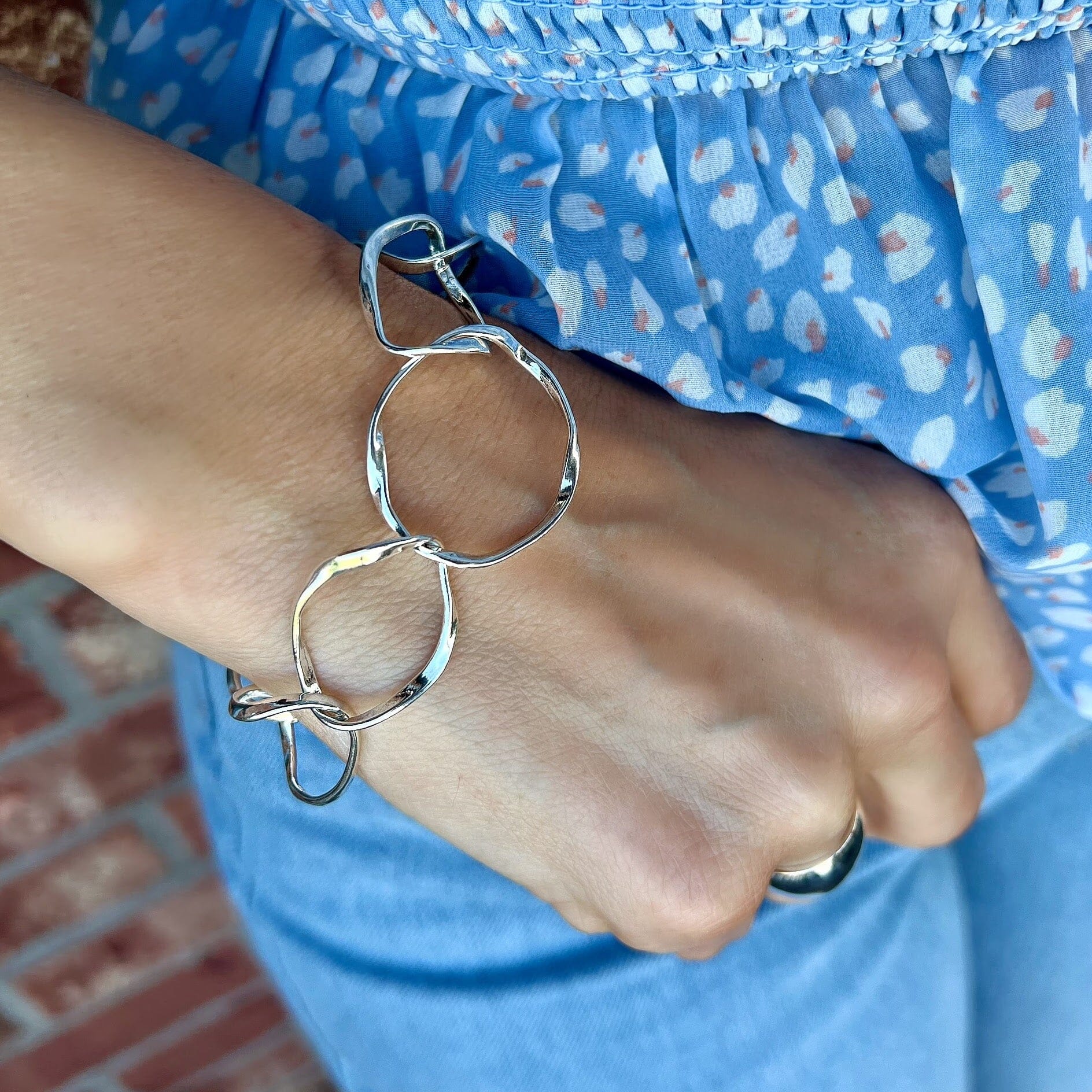 organic link bracelet - Off the Chain