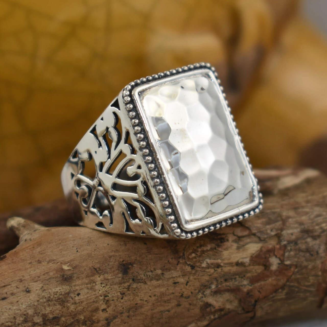 Cassidy Ring handcrafted in .925 sterling silver