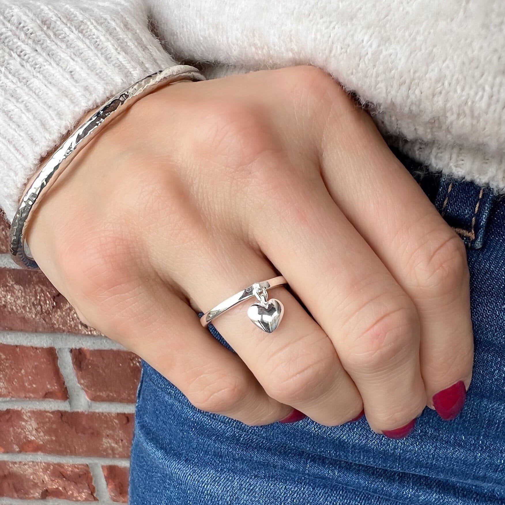 Flipping For You Ring paired with My Go-To Bangle