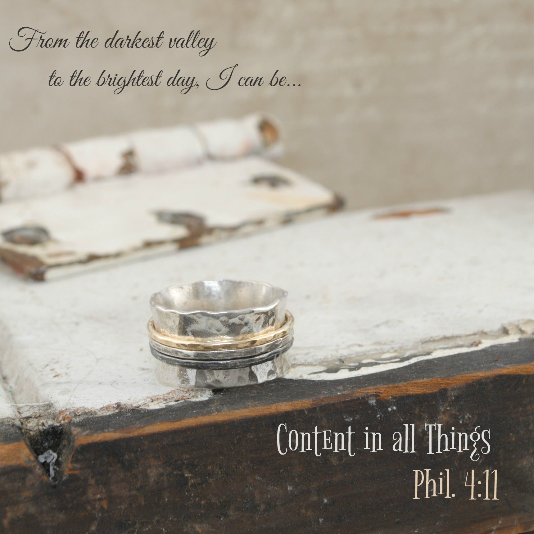 Philippians 4:11 Ring