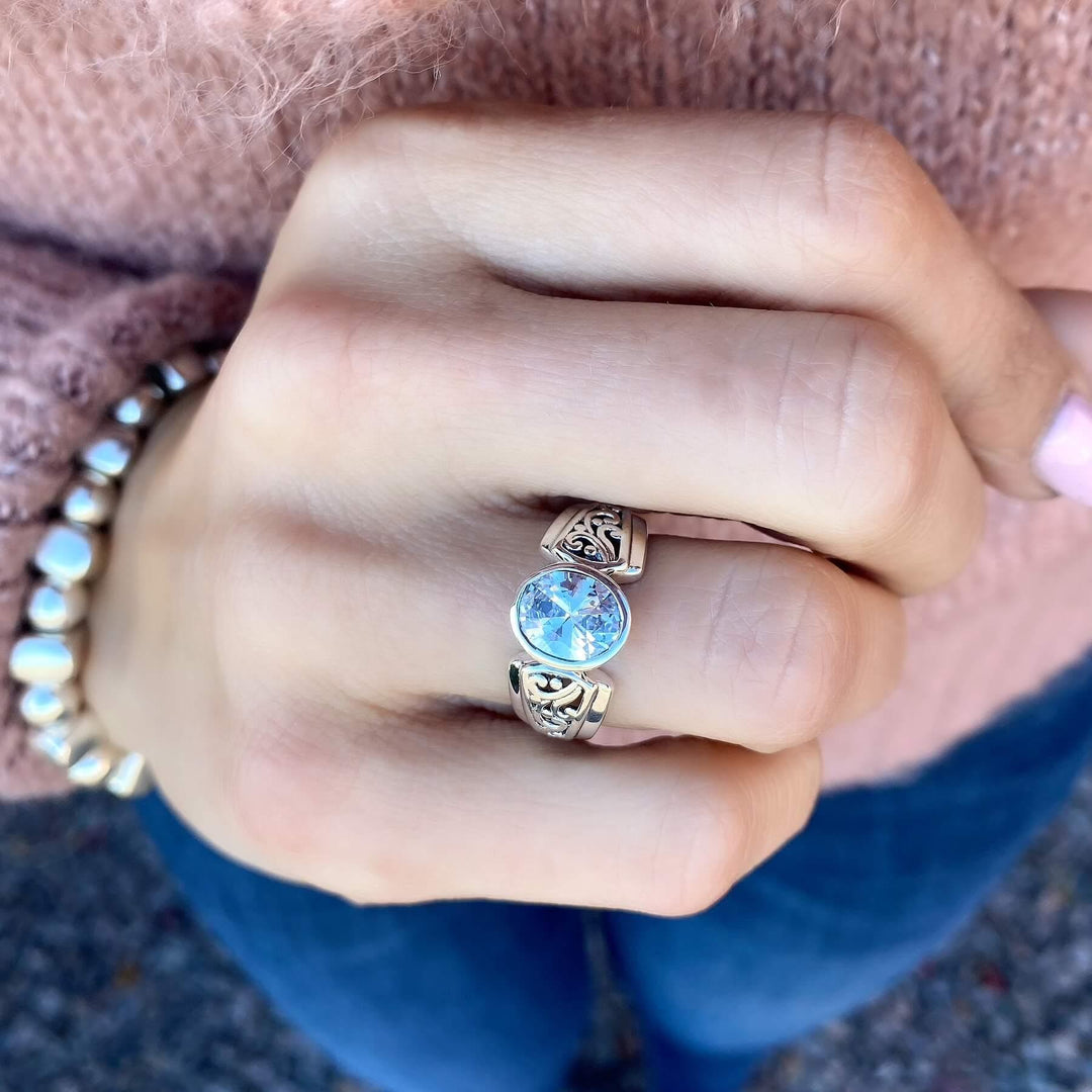 Radiant Filigree Ring – Inspiranza Designs